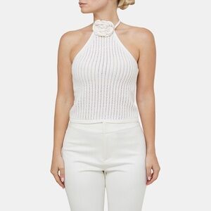 NWT Alice + Olivia Bessie  Halter Top